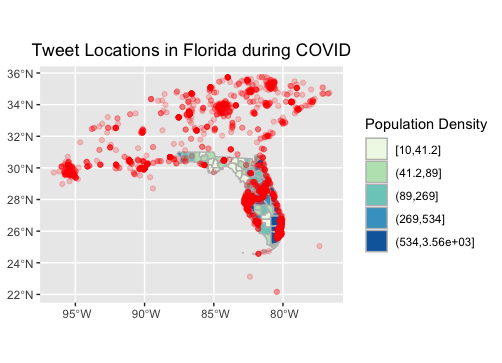 Tweet location analysis